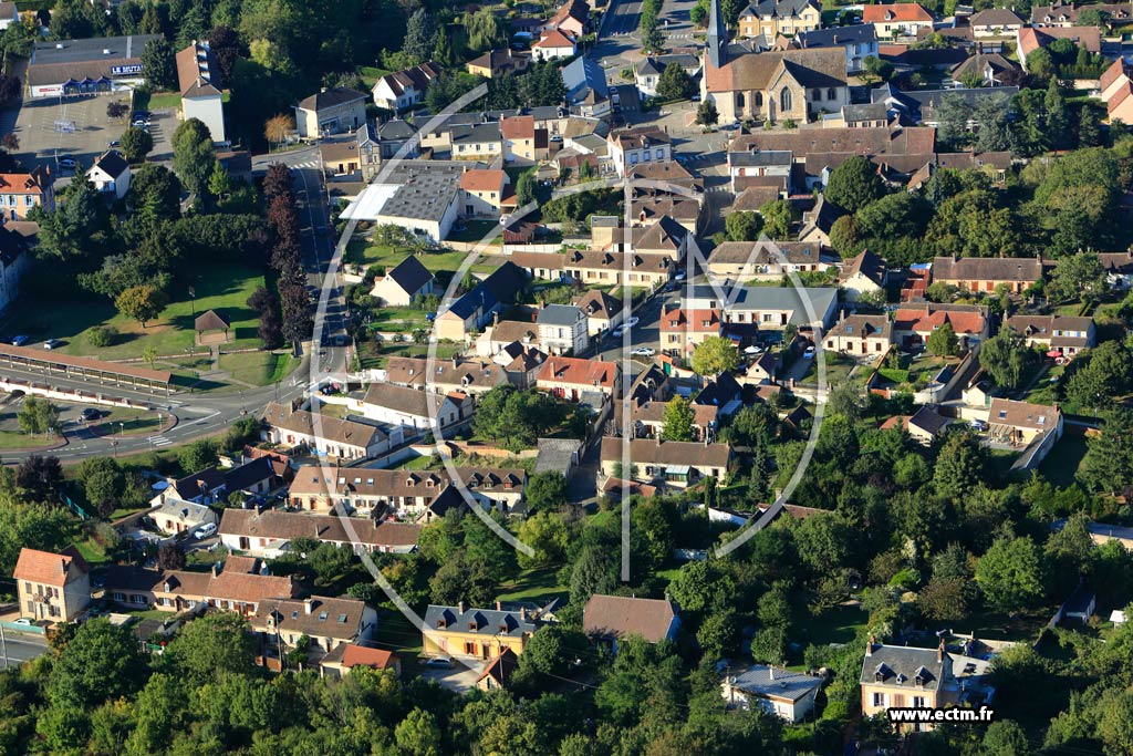Photo arienne de Saint-Rmy-sur-Avre