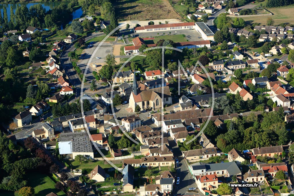 Photo arienne de Saint-Rmy-sur-Avre