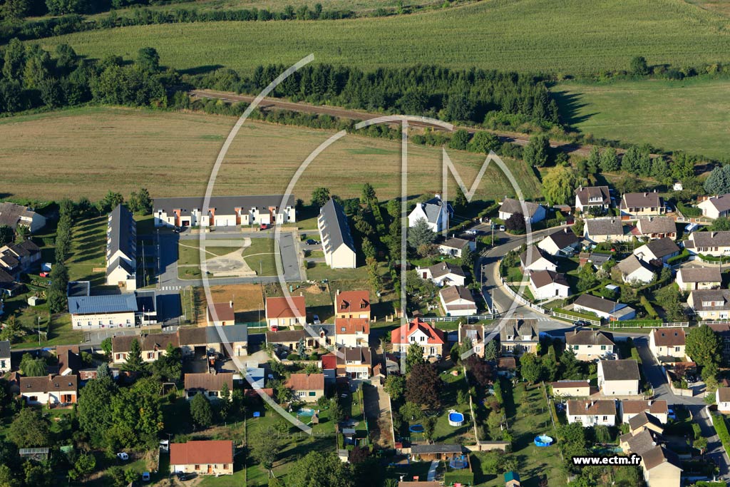 Photo arienne de Saint-Rmy-sur-Avre