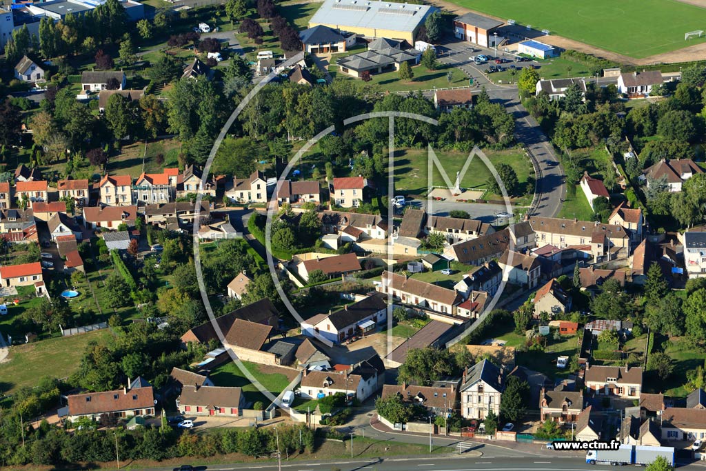 Photo arienne de Saint-Rmy-sur-Avre