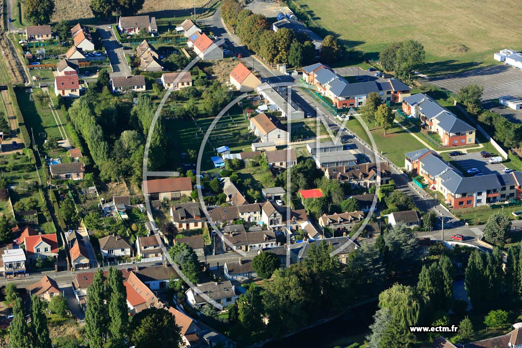 Photo arienne de Saint-Rmy-sur-Avre