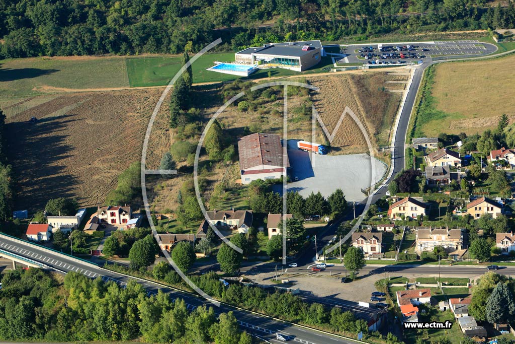 Photo arienne de Saint-Rmy-sur-Avre