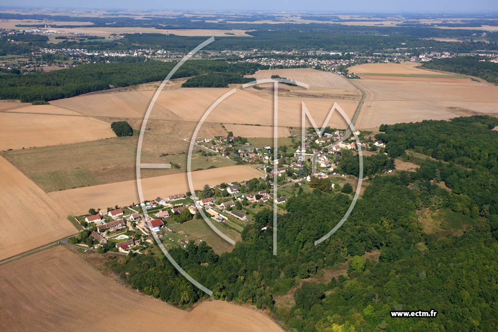 Photo arienne de Saint-Rmy-sur-Avre (La Gtine)