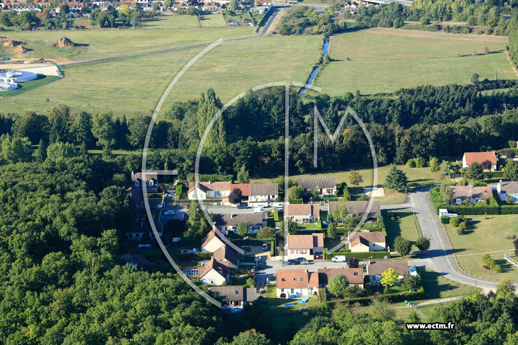 Photo arienne de Saint-Rmy-sur-Avre (Le Bois Paindeau)