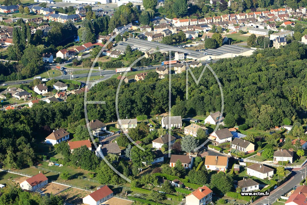 Photo arienne de Saint-Rmy-sur-Avre (Le Bois Paindeau)