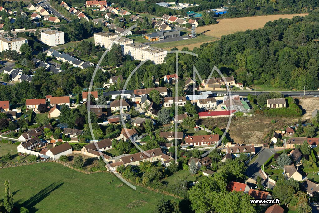 Photo arienne de Saint-Rmy-sur-Avre (Le Plessis Saint-Rmy)