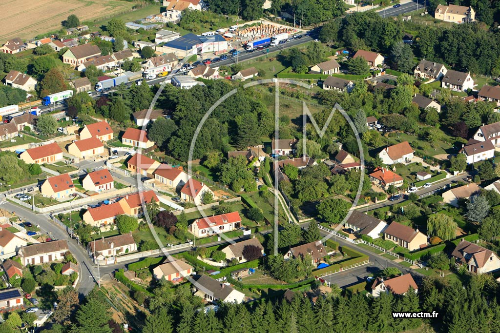 Photo arienne de Saint-Rmy-sur-Avre (Le Plessis Saint-Rmy)