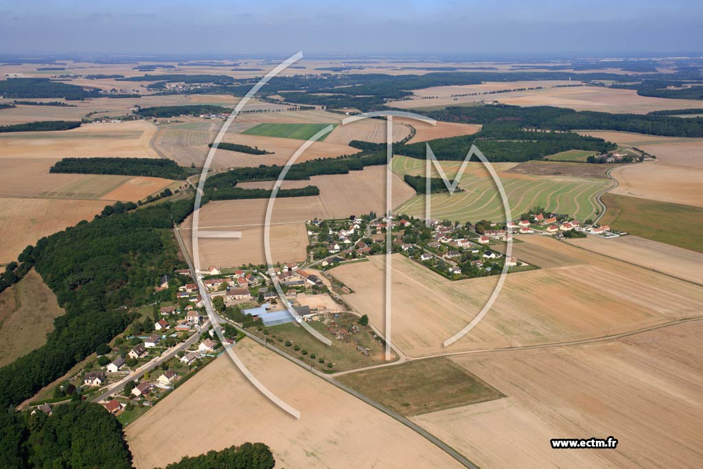 Photo arienne de Saint-Sauveur-Marville (Levasville)