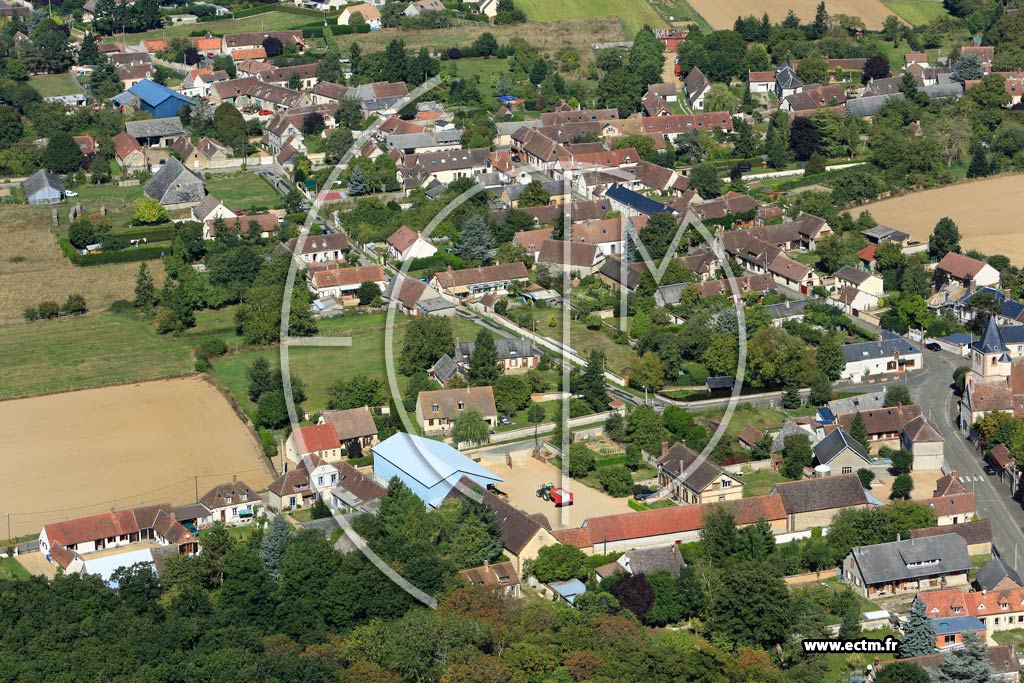 Photo arienne de Saint-Sauveur-Marville (Marville les Bois)