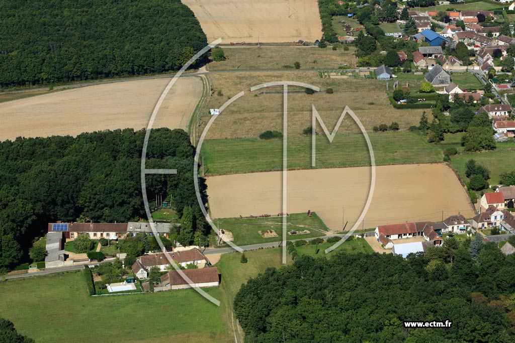 Photo arienne de Saint-Sauveur-Marville (Marville les Bois)