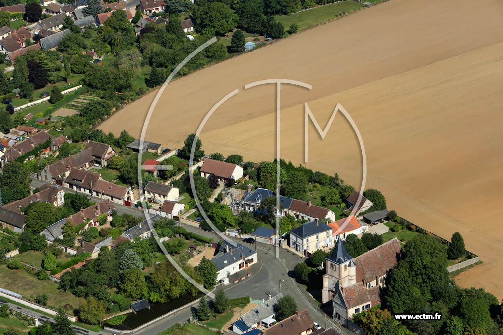 Photo arienne de Saint-Sauveur-Marville (Marville les Bois)