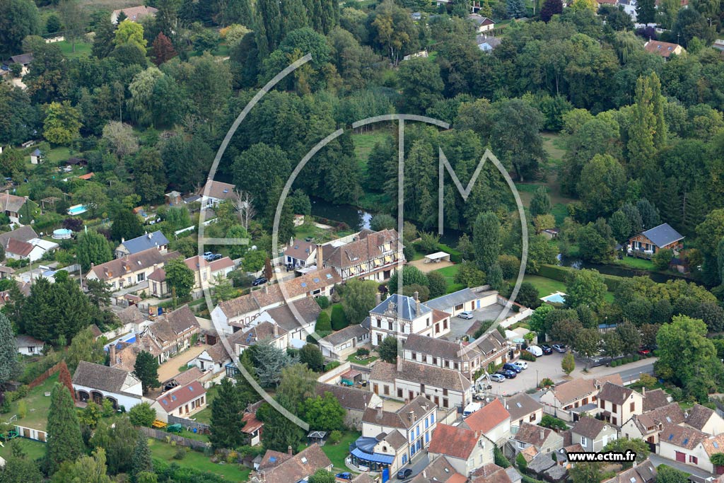 Photo arienne de Sainte-Gemme-Moronval