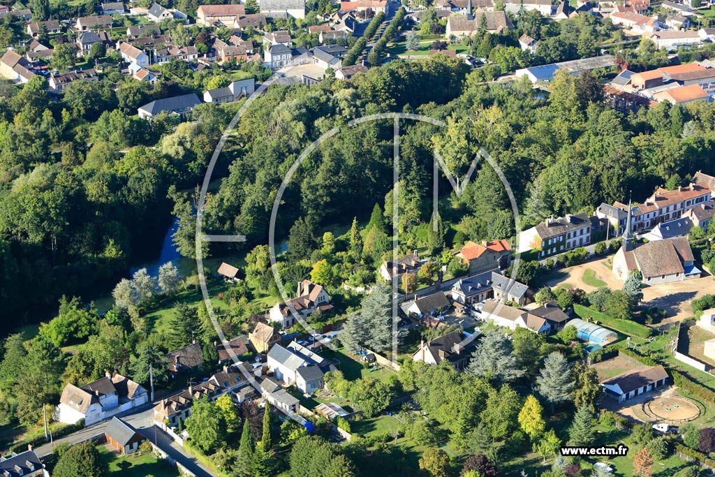 Photo arienne de Sorel-Moussel (Saint Roch)