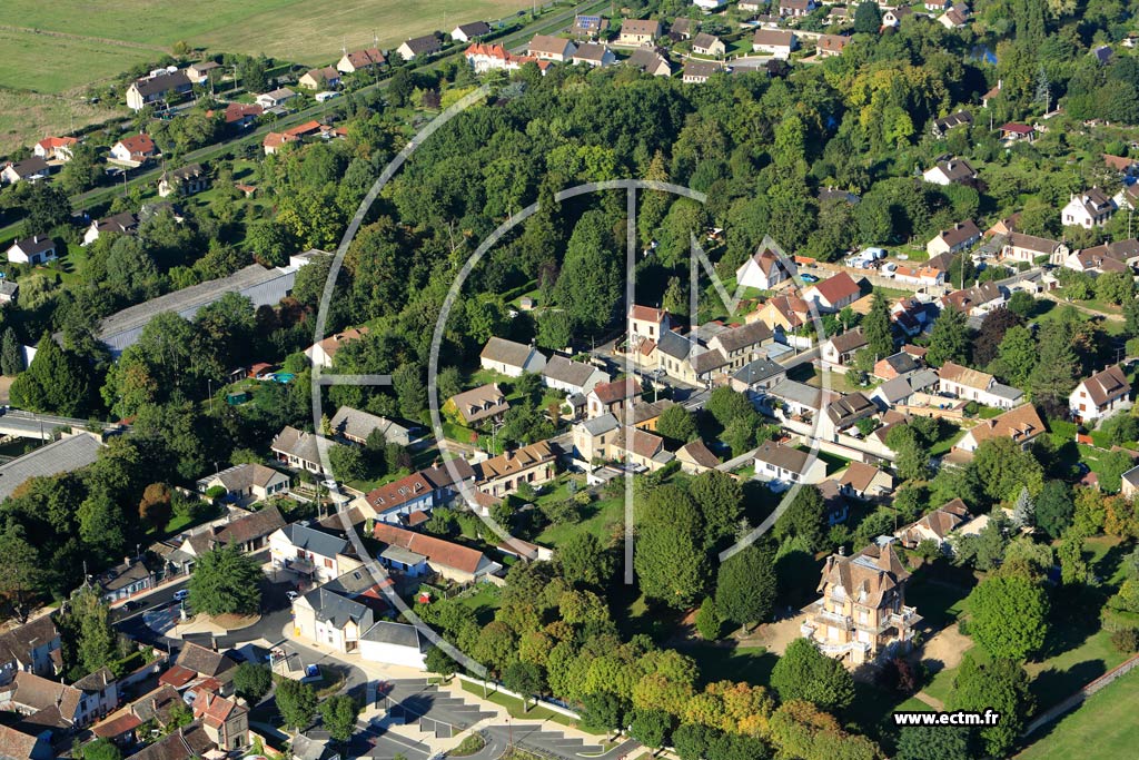 Photo arienne de Sorel-Moussel (Saint Roch)