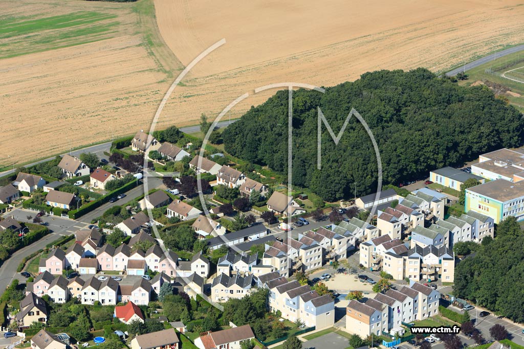 Photo arienne de Vernouillet (Croix Giboreau)