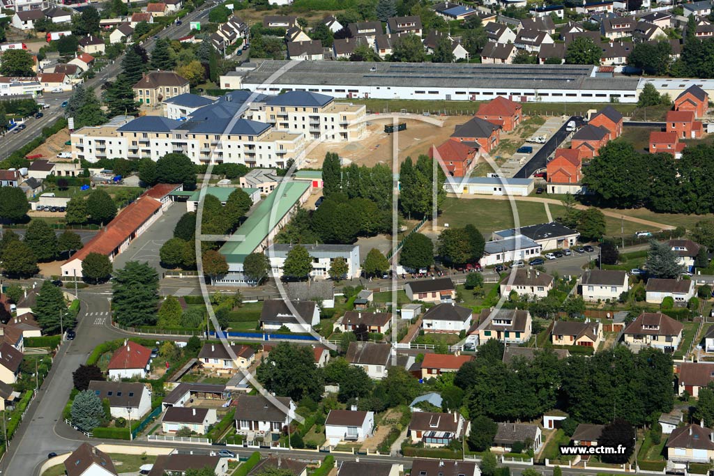 Photo arienne de Vernouillet (Les Corves)