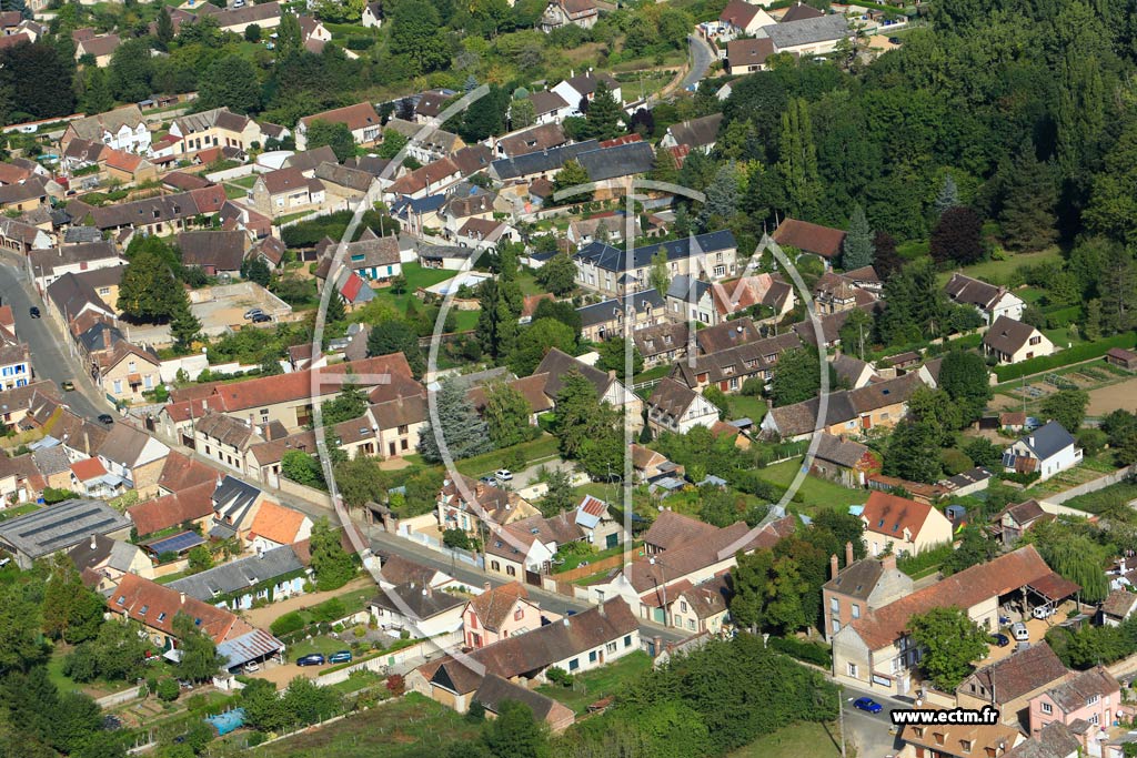 Photo arienne de Villemeux-sur-Eure