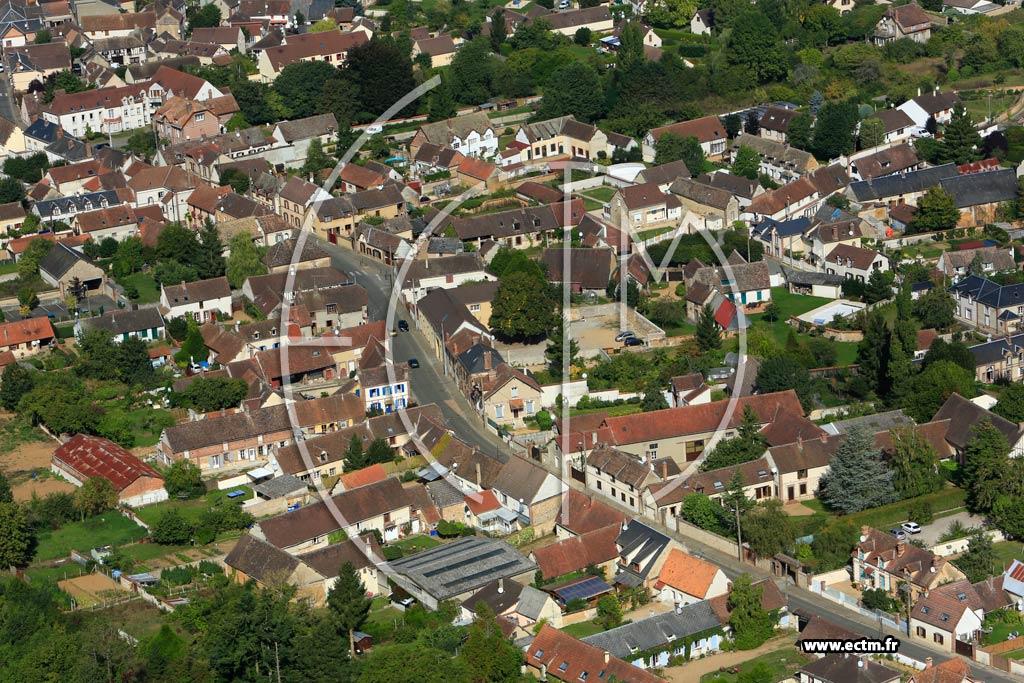 Photo arienne de Villemeux-sur-Eure