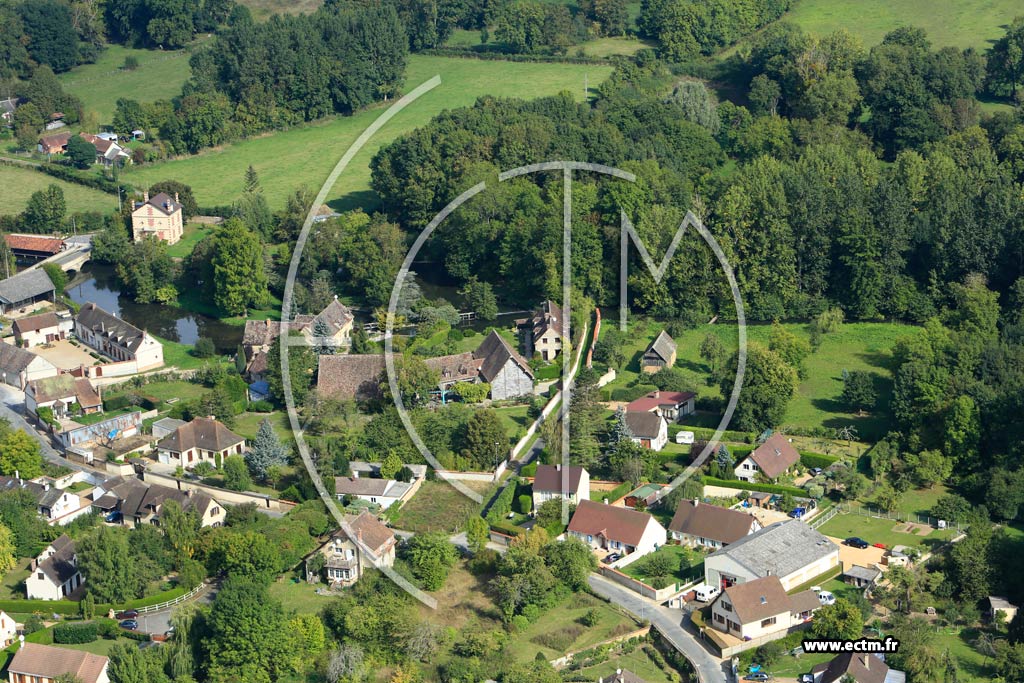 Photo arienne de Villemeux-sur-Eure