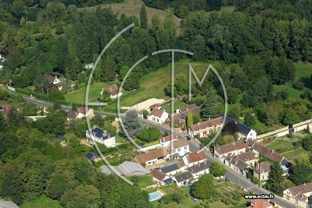 Photo arienne de Villemeux-sur-Eure