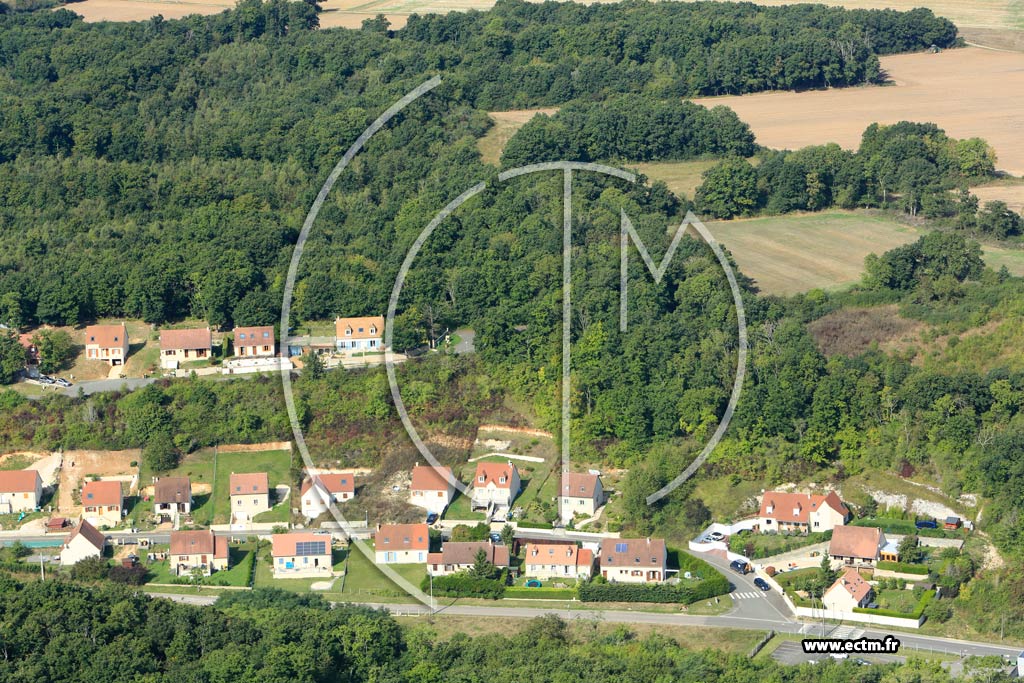 Photo arienne de Villemeux-sur-Eure