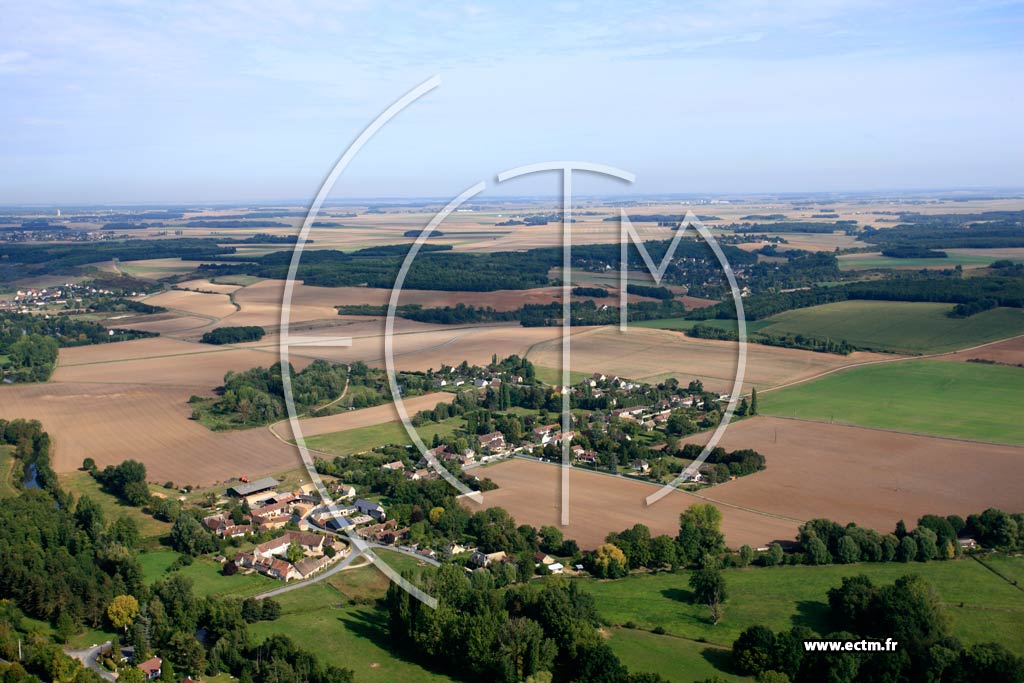 Photo arienne de Villemeux-sur-Eure (Le Mesnil Ponceau)