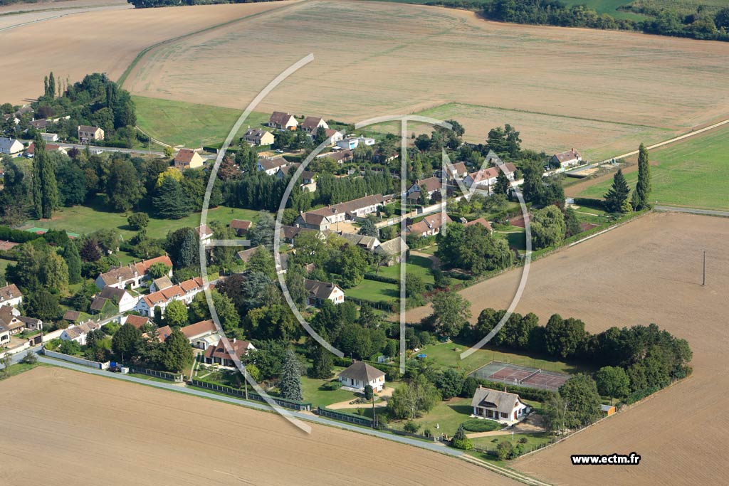 Photo arienne de Villemeux-sur-Eure (Le Mesnil Ponceau)