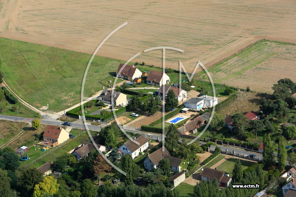 Photo arienne de Villemeux-sur-Eure (Le Mesnil Ponceau)
