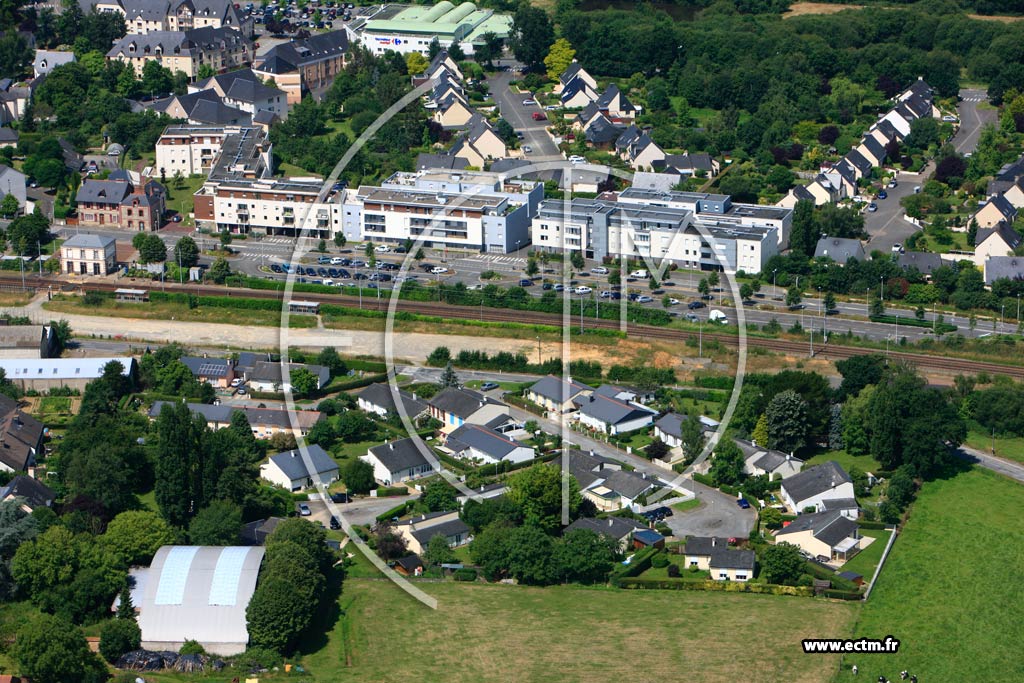 Photo arienne de Betton (La Haye Renaud)