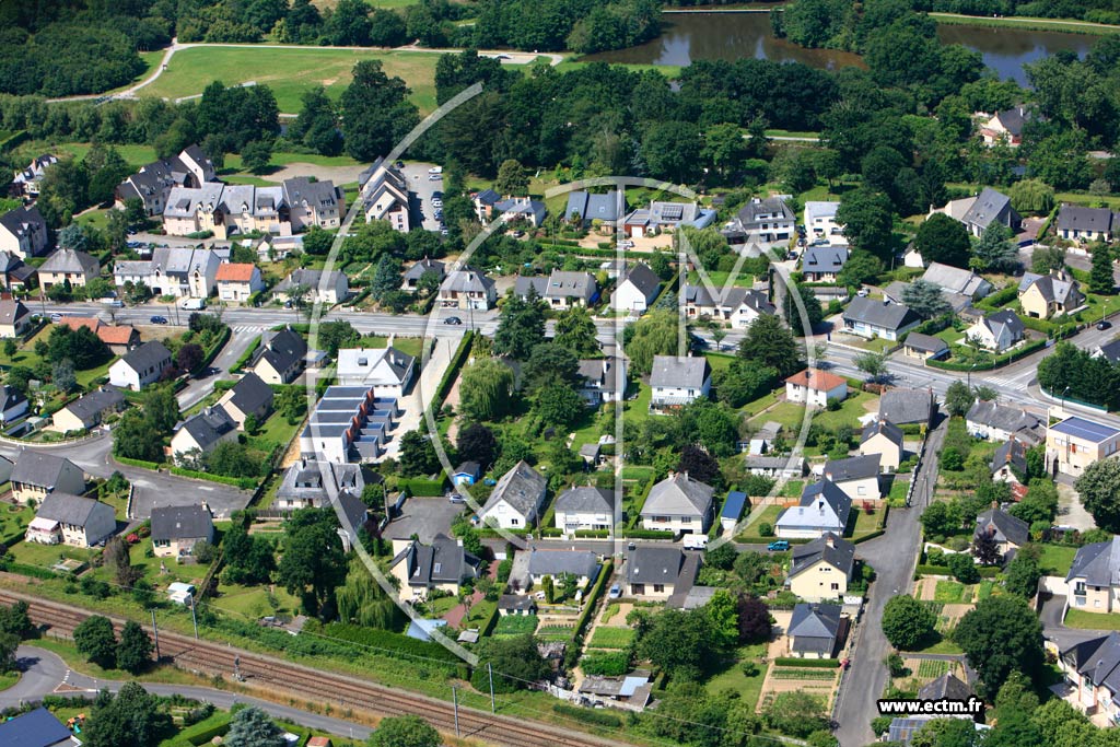 Photo arienne de Betton (La Leve)