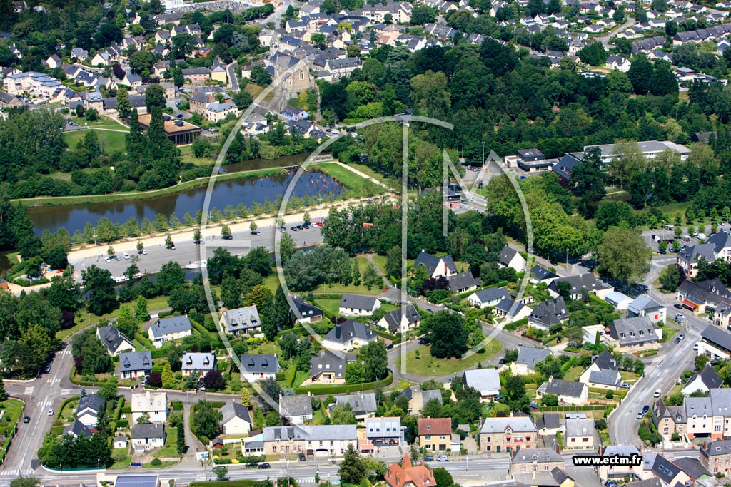 Photo arienne de Betton (La Leve)
