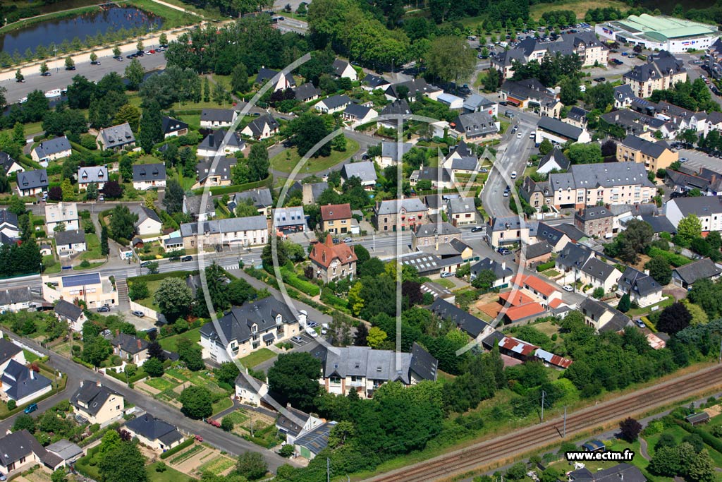 Photo arienne de Betton (La Leve)
