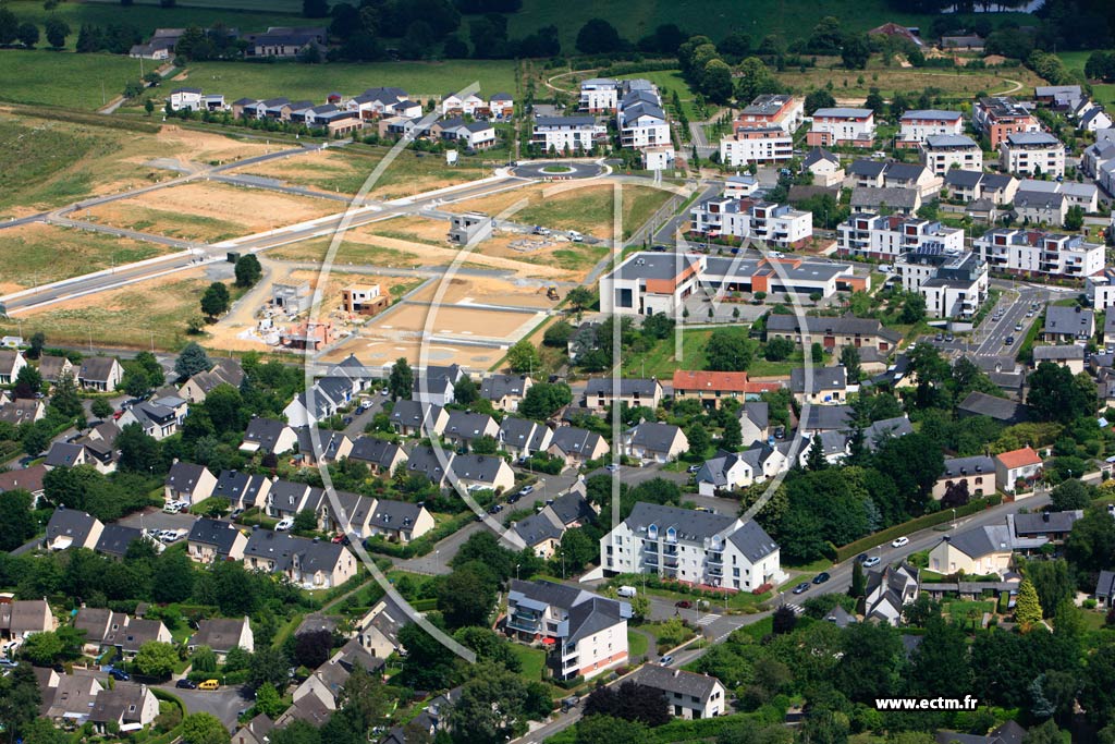 Photo arienne de Betton (La Renaudais)