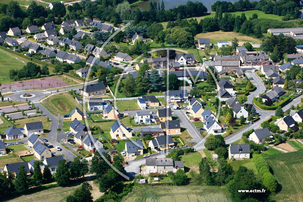 Photo arienne de Boisgervilly