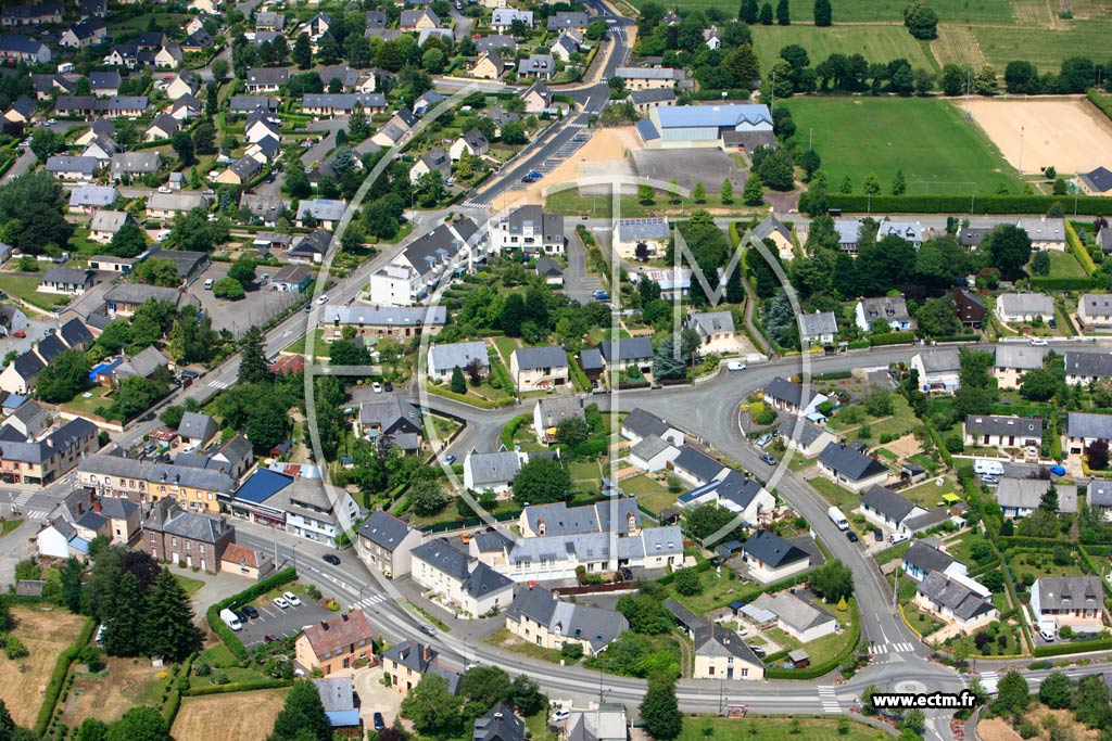 Photo arienne de Breteil