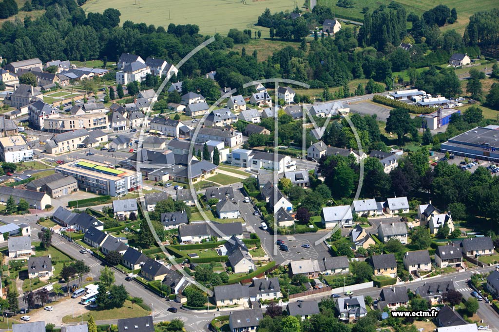 Photo arienne de Gvez