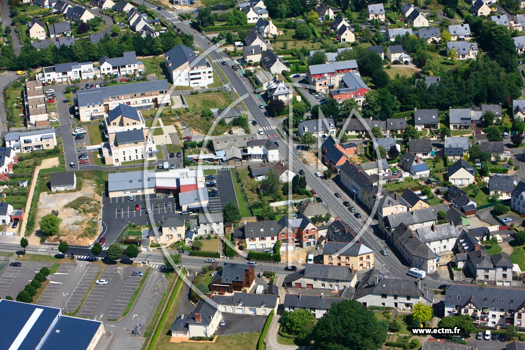 Photo arienne de Gvez