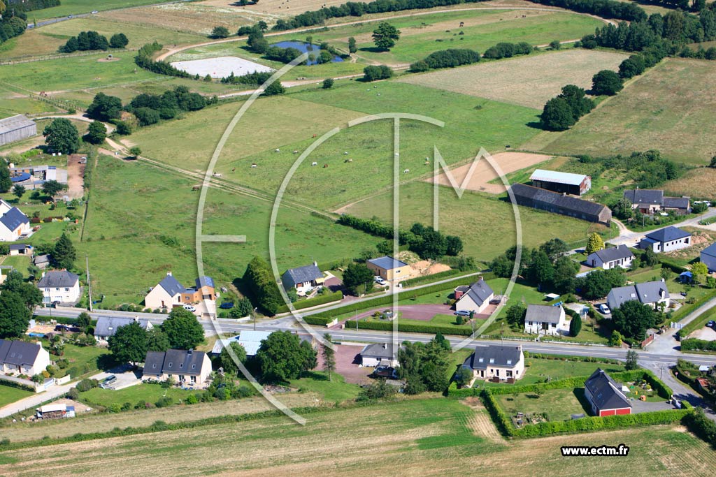Photo arienne de Iffendic (La Lande Briand)