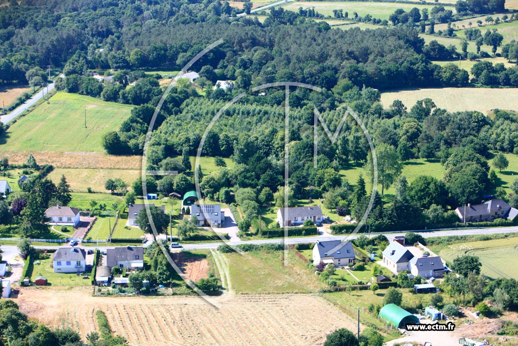 Photo arienne de Iffendic (Les Quatre Routes)