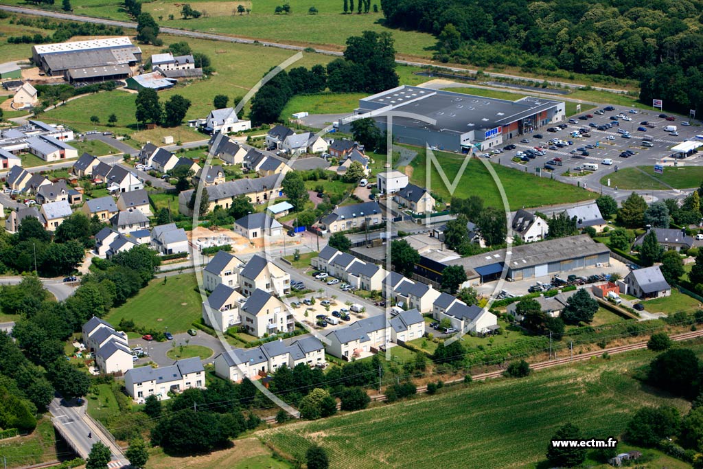 Photo arienne de L'Hermitage