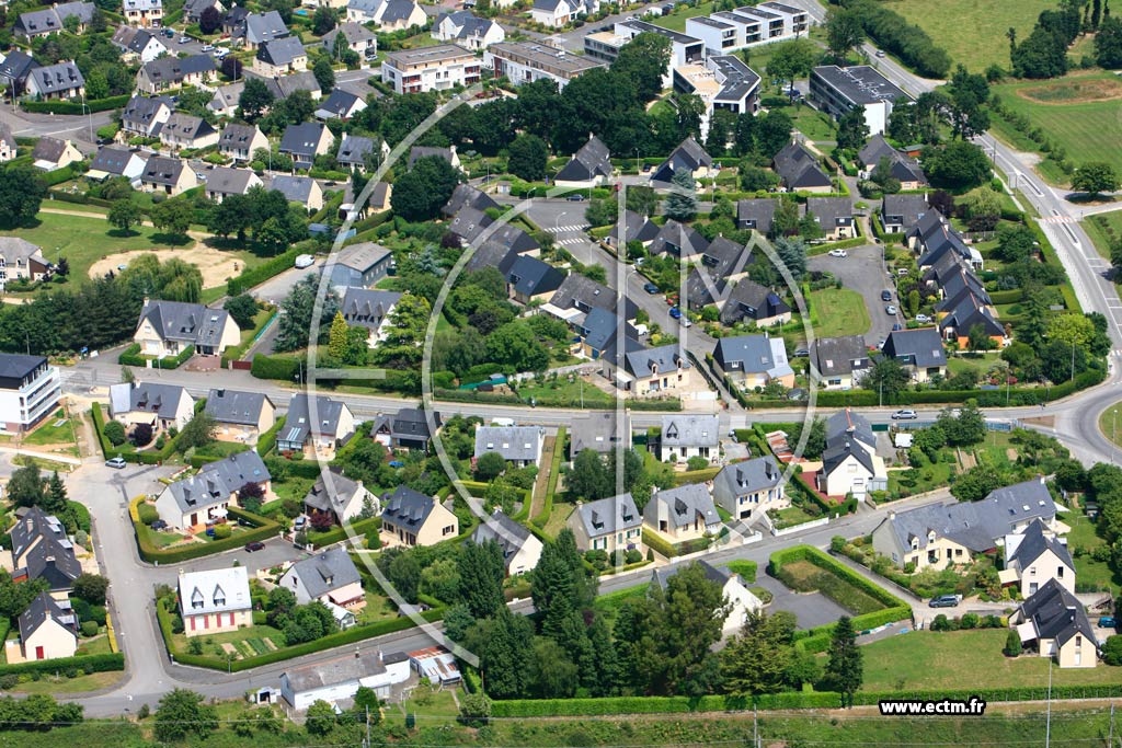 Photo arienne de L'Hermitage