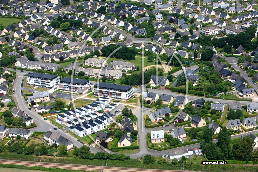 Photo arienne de L'Hermitage