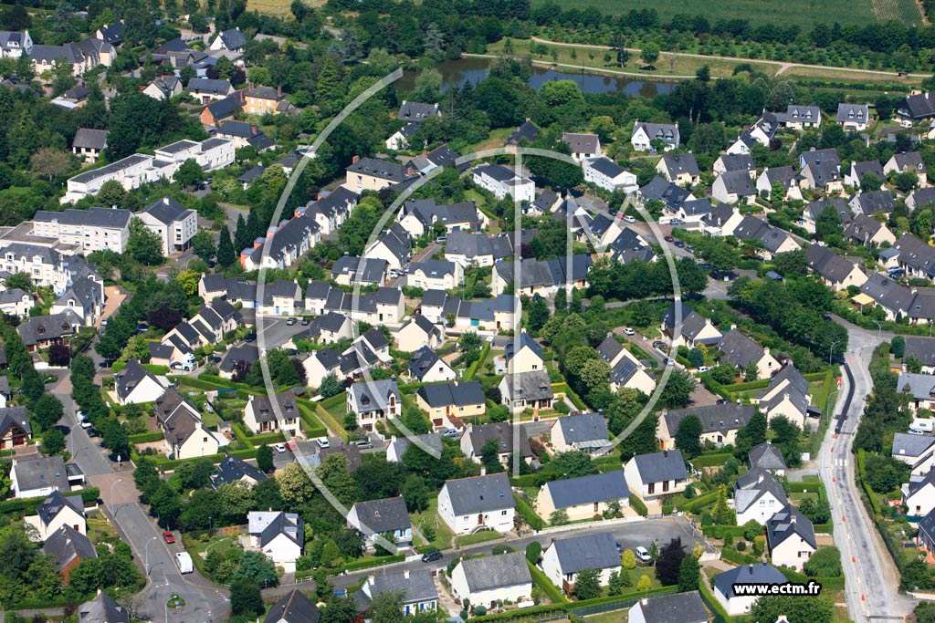 Photo arienne de La Chapelle-des-Fougeretz