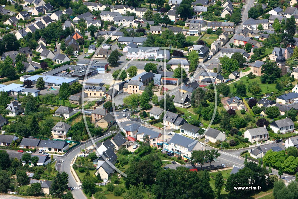 Photo arienne de La Chapelle-Thouarault
