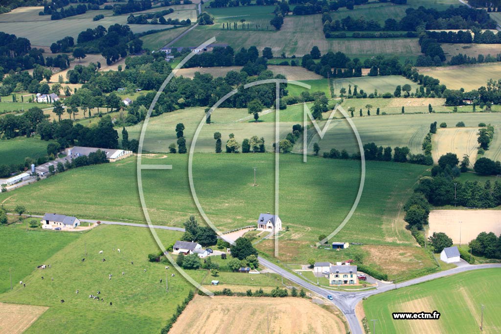 Photo arienne de La Chapelle-Thouarault (La Rimaudire)