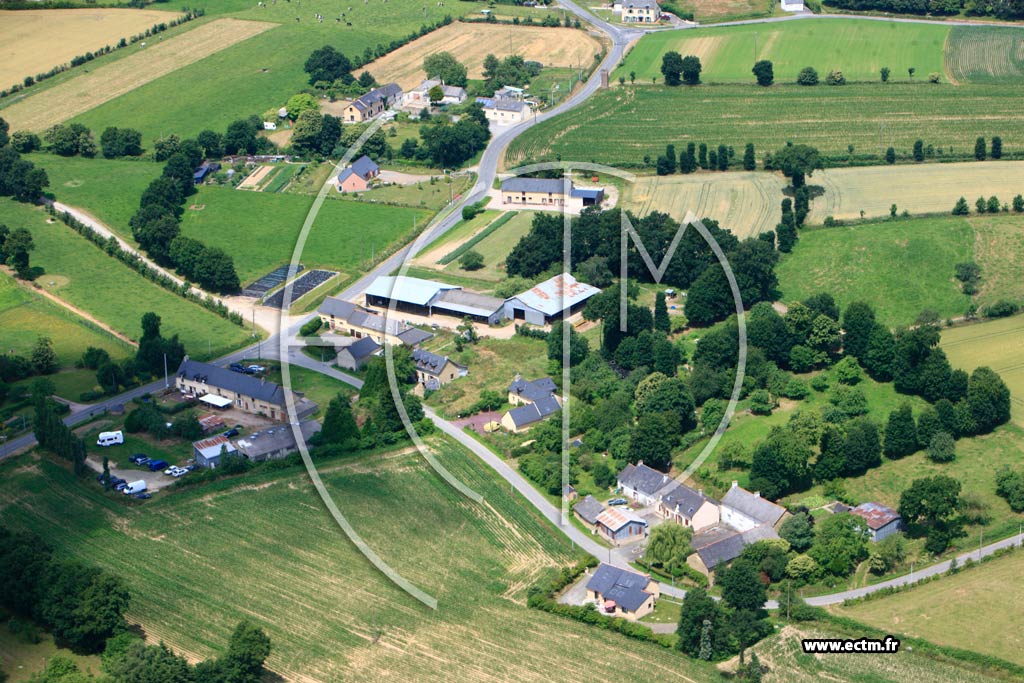 Photo arienne de La Chapelle-Thouarault (La ville Archer)