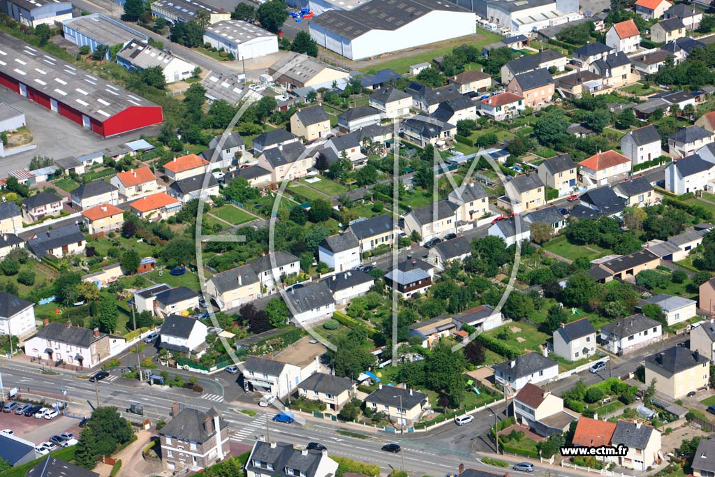 Photo arienne de Le Rheu (Les Landes d'Apign)