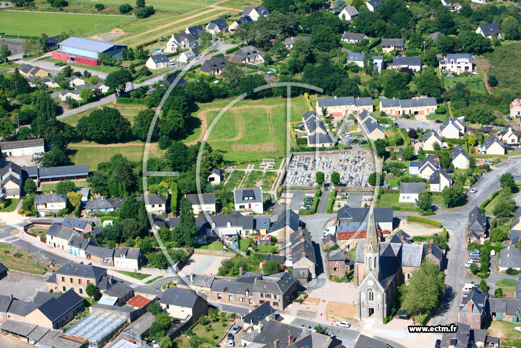 Photo arienne de Monterfil