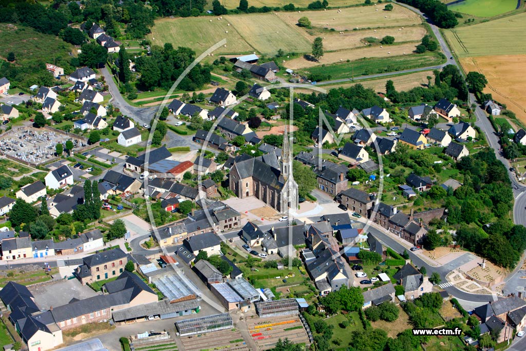 Photo arienne de Monterfil