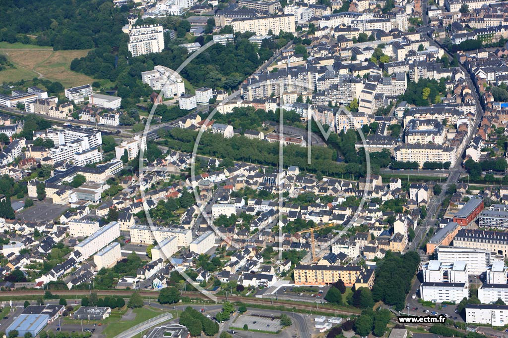 Photo arienne de Rennes (Jean Oge)
